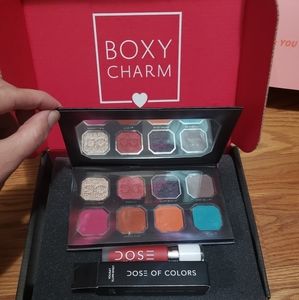 Boxycharm eyeshadow palette and lipstick bundle